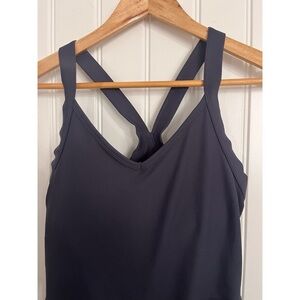 H&M Navy Blue Strappy Top